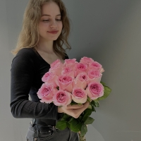 Букет из 15 Эквадорских роз