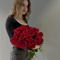 Букет из 15 Эквадорских роз