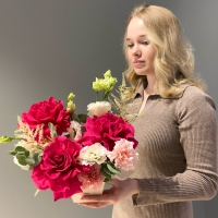 Композиция с розами