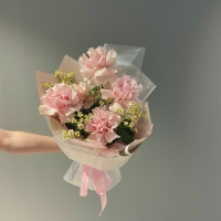 Дуо букет из роз и ромашек