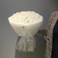 Монобукет из кустовой хризантемы АКЦИЯ