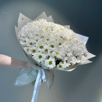 Монобукет из кустовой хризантемы