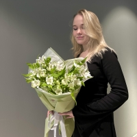 Монобукет из альстромерии