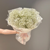 Монобукет из гипсофилы