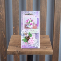 Конверт ручной работы &quot;С Днём Роджения&quot;