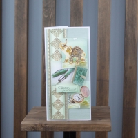 Открытка ручной работы &quot;С Днём Рождения&quot;