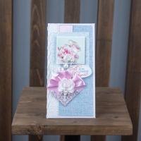 Открытка ручной работы &quot;С Днём Свадьбы&quot;