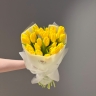 Монобукет из желтых тюльпанов