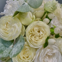 Букет невесты с пионовидной розой