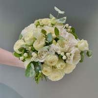 Букет невесты с пионовидной розой