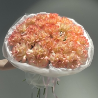 Монобукет из вывернутой розы