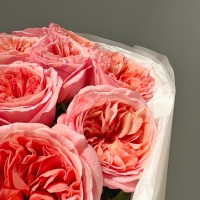 Монобукет из пионовидной розы